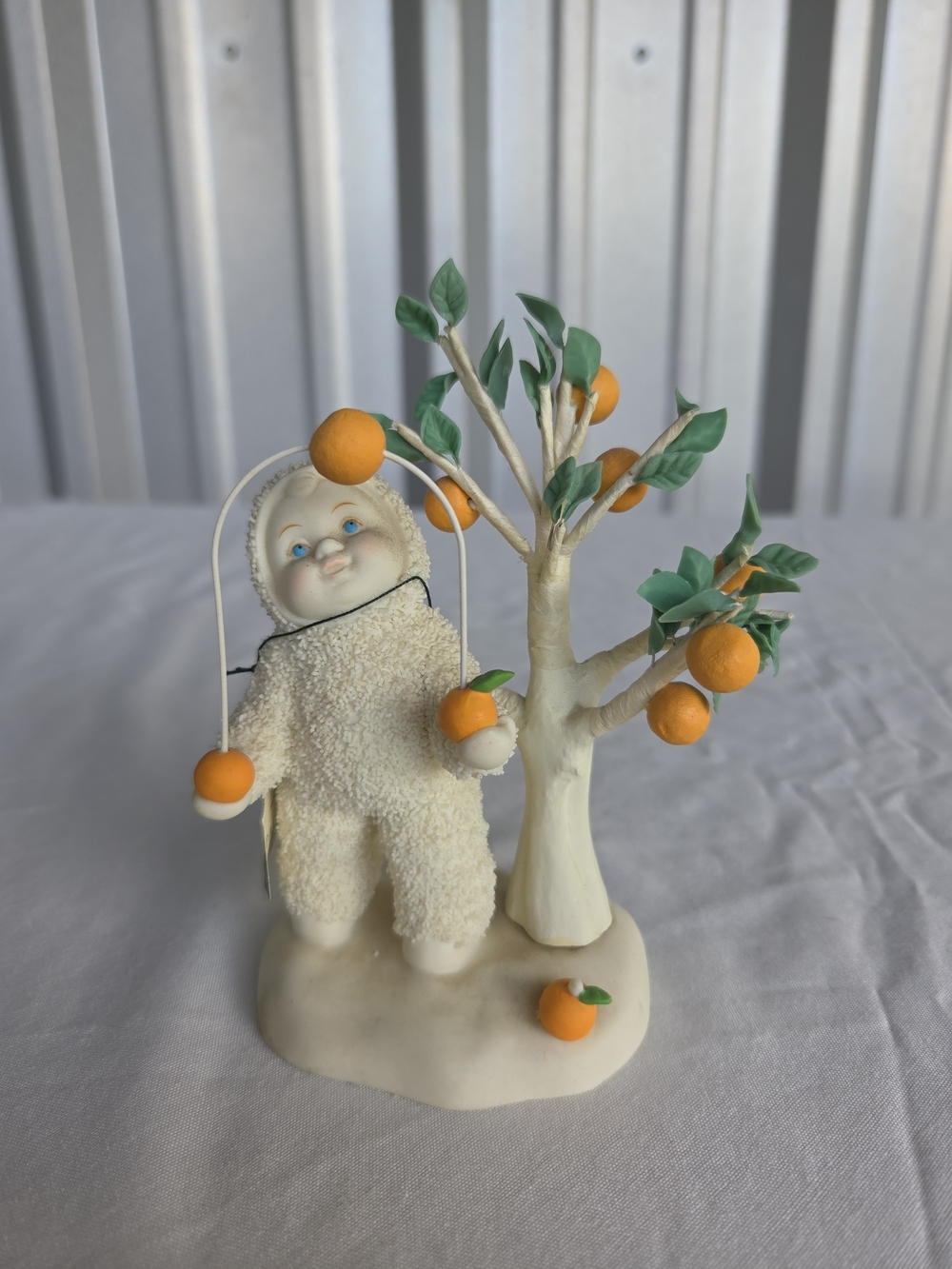 Snowbabies Figurine Orange Grove Florida Department 56